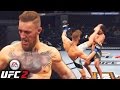 Conor McGregor Is A CHEAT CODE! 3 INSANE Head Kick TKO Finishes! EA Sports UFC 2 Online Gameplay