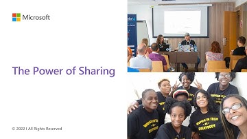 The Power of Sharing | MVP Global Summit