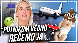 "Kot STEVARDESA na letalu sem morala ..." 🤢✈️ l Lucy Time - Drago ali Poceni?