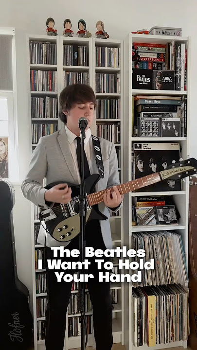 Download lagu I Want To Hold Your Hand (Beatles Cover) #thebeatles #iwanttoholdyourhand #rickenbacker #johnlennon