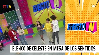 Elenco de Celeste en la Mesa de los Sentidos de Efecto N