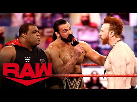 Drew McIntyre gets between Sheamus and Keith Lee: Raw, Dec. 28, 2020