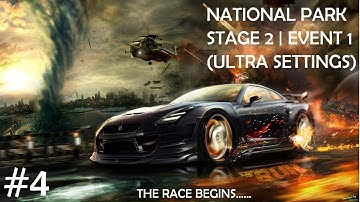 NEED FOR SPEED: THE RUN| PC GAMEPLAY| NATIONAL PARK| STAGE -2| EVENT -1 (ULTRA SETTINGS) HD