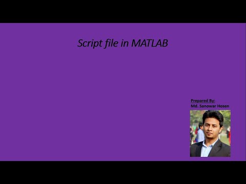 Script files in