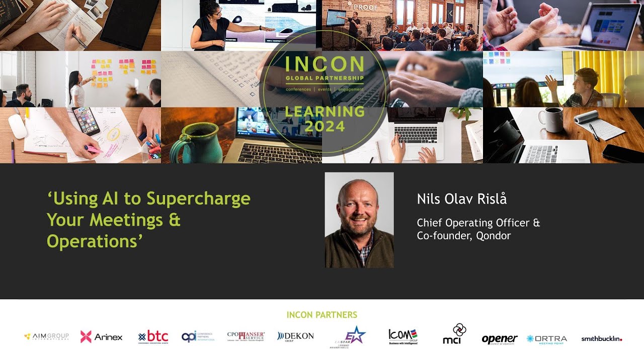 Using AI to Supercharge Your Meetings & Operations | INCON Learning ...