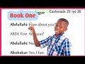 Book One || Casharada 25 iyo 26. || Ardayda Bilow