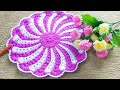 Beautiful Crochet Doily/Tablemat/Thalposh (Hindi/Eng)