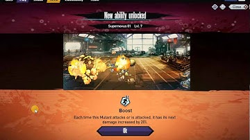 Supernovus Ability Level 1 - 15