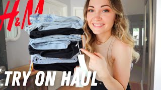 H&M Jeans Haul New Jeans Try On Haul