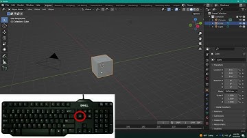 Blender Tutorial: How To Delete the Default Cube