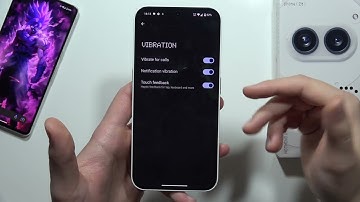 How to Find & Manage Vibration Settings on Nothing Phone 2A - Haptic Feedback
