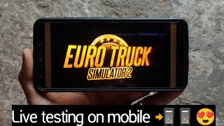 how to download Euro truck simulator 2 android _ ETS 2 android app free download apk screenshot 1