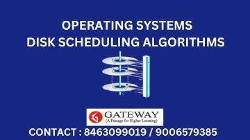 UGC NET COMPUTER SCIENCE | OPERATING SYSTEM | DISK SCHEDULING ALGORITHMS