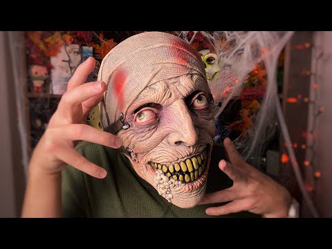 Unboxing 4 Insane Halloween Masks From Deja Boo *feat. Russian Sleep Experiment/spazm*