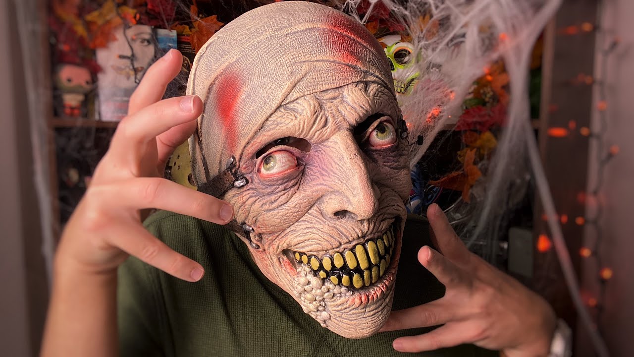 UNBOXING 4 INSANE HALLOWEEN MASKS From Deja Boo *feat. Russian Sleep Experiment/Spazm*