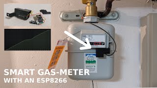 Gas meter - Receive magnetic pulses with an ESP8266
