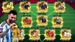 I Made TEAM OF THE TOURNAMENT (TOTT) of World Cup 2022 - FIFA MOBILE