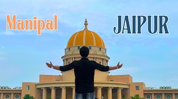 Manipal University Jaipur College Tour 2025 🎓 || Campus Walkthrough