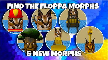 ROBLOX - Find The Floppa Morphs - 6 NEW Floppa Morphs [Construction Map]