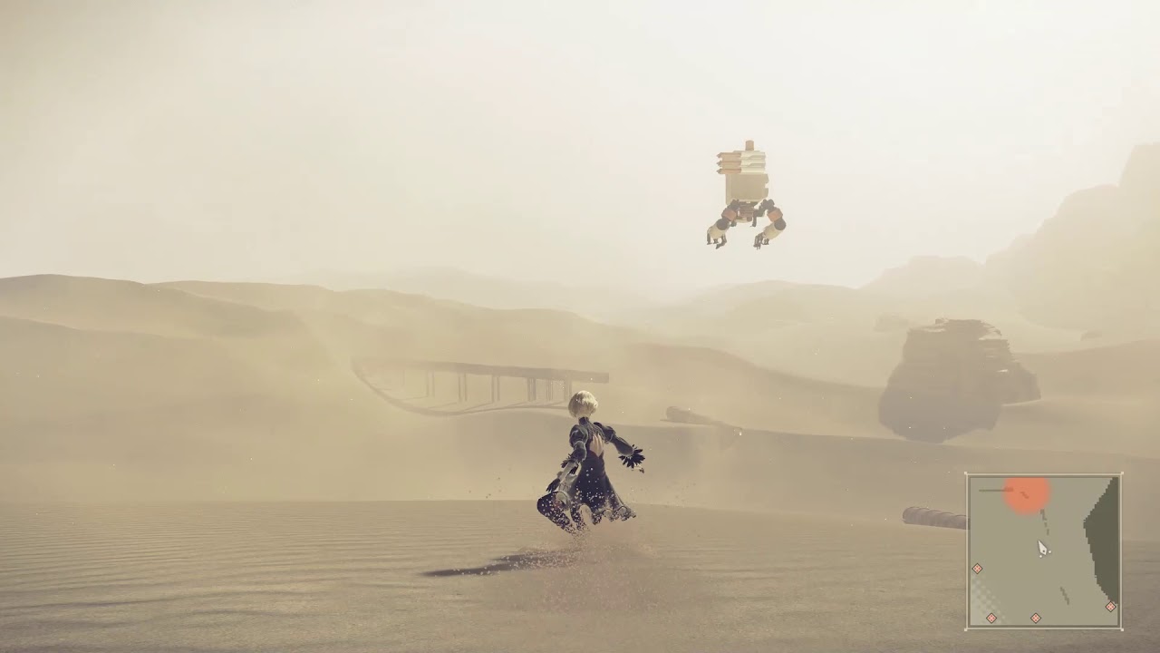 NieR: Automata Taunt Up chip farm - YouTube
