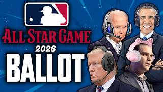 US Presidents Make Their 2026 MLB All-Star Game Ballot