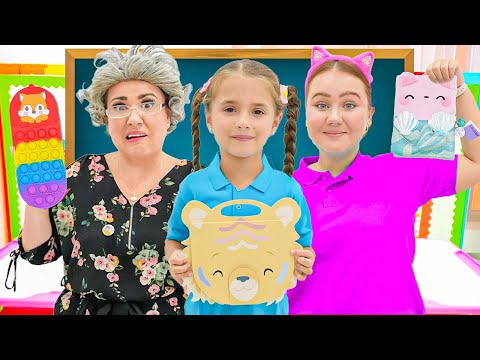 Ruby and Bonnie Back to School Supplies Family Challenge