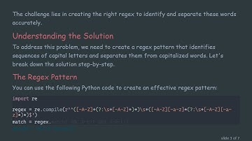 Unlocking the Power of Regex: Separate Capital Words Like a Pro!