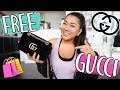 GUCCI BAG GIVEAWAY!! Vlogmas Day 21