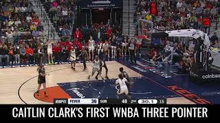Watch Caitlin Clark's Impressive Debut In The WNBA! 🏀🔥 #indianafever #caitlinclark #wnba