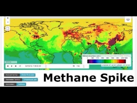 Methane Levels Spike This Last Week! (June 1, 2018) - YouTube