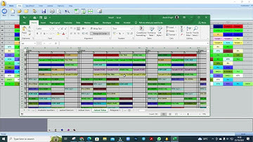 Generate file and export to excel asc timetables