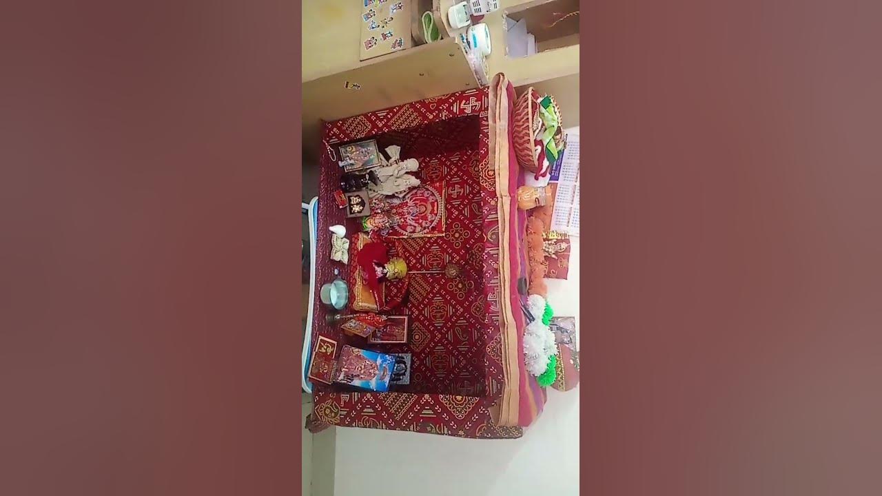 Homemade Mandir From Cardboard YouTube homemade-mandir-from-cardboard-youtube