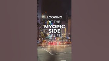 Seeing the myopic side of life #youtubeshorts #myopia #eyehealth #funny #180optometry #positivevibes