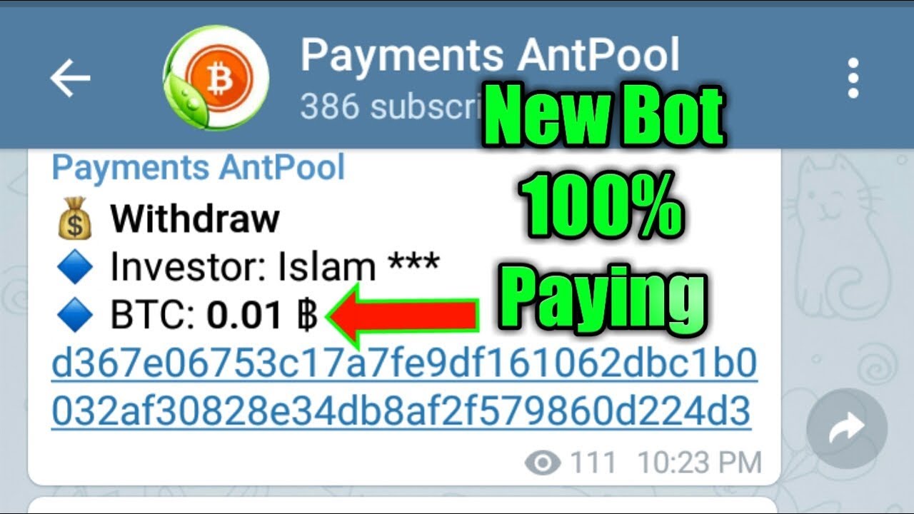 New Bot Bitcoin Earn 100 Paying Legit - 