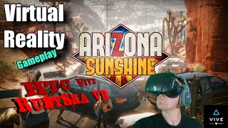 Arizona Sunshine! HTC Vive Virtual Reality Zombie Survival Level 1 screenshot 5