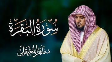 سوره البقرة   كامله بصوت الشيخ ماهر المعيقلي بدون إعلانات
