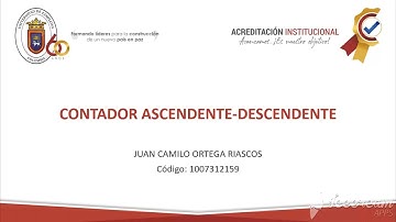 CONTADOR ASCENDENTE-DESCENDENTE | PIC C COMPILER