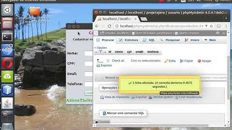 CADASTRO DE USUÁRIOS EM JAVA NO NETBEANS E INSERÇÃO NO BANCO DE DADOS MYSQL