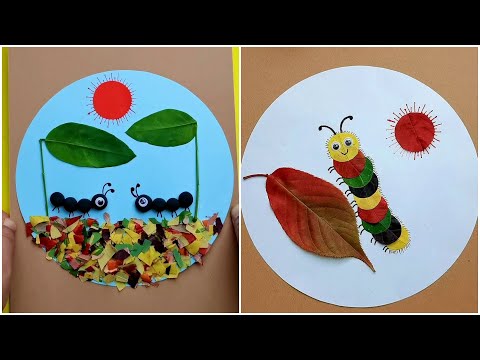 Fun & Wonderful Fall Leaf Craft Activities | Stunning Leaf Crafts for Kids to Make 🍂899K vie