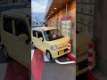 運転初心者のドライブスルー、下手すぎやろ #ドラレコ #automobile #ダンプ #事故 #物損事故 #警察