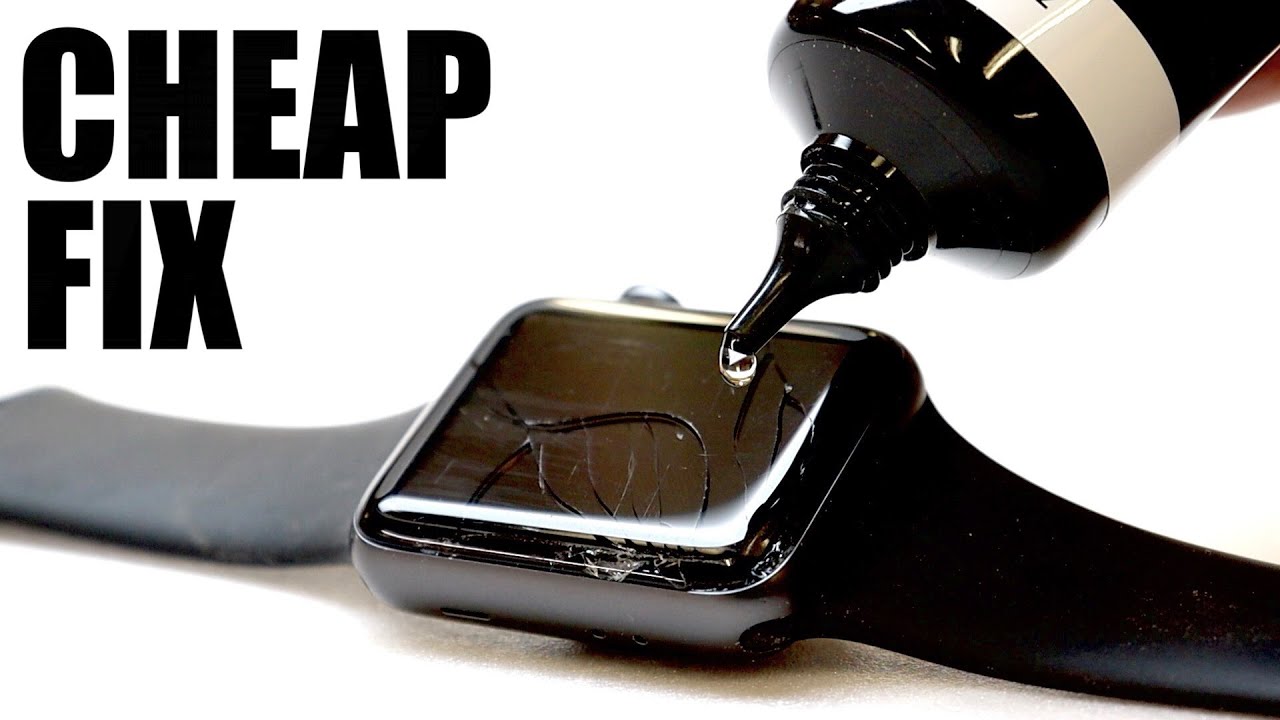 Remove Apple Watch Scratches Yourself - No Screen Replacement - Latest  Application - Zcratch UV 