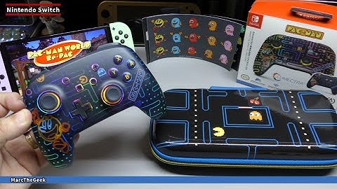 Nintendo Switch Pac-Man Themed Controller and Case (PowerA)