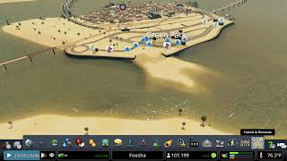 Cities Skylines Remastered - Foosha Ep31. Finishing The Island and Decorating it.