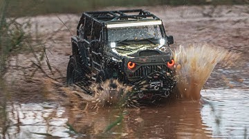 RC Jeep Wrangler Rubicon Axial SCX10 II off road Adventure