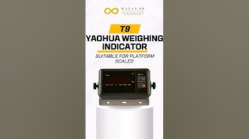 Introducing the YAOHUA T9 Weighing Indicator  a reliable and efficient solution for platform scales!