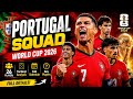 Portugal’s DEADLY 2026 World Cup Team Ronaldo’s Final Mission#ronaldo #purtagal #worldcup2026#fifa 