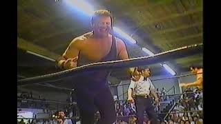Jerry Lawler & Bill Dundee vs The Fabulous Ones - NWA Wrestling Nashville, TN Fairgrounds 5/01/1999
