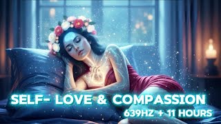 Heart Chakra Opening | Divine Feminine Power | Self Love &amp; Compassion (11 hours)