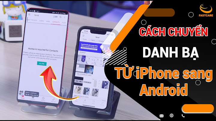 Hướng dẫn đồng bộ danh bạ từ ios sang android năm 2024