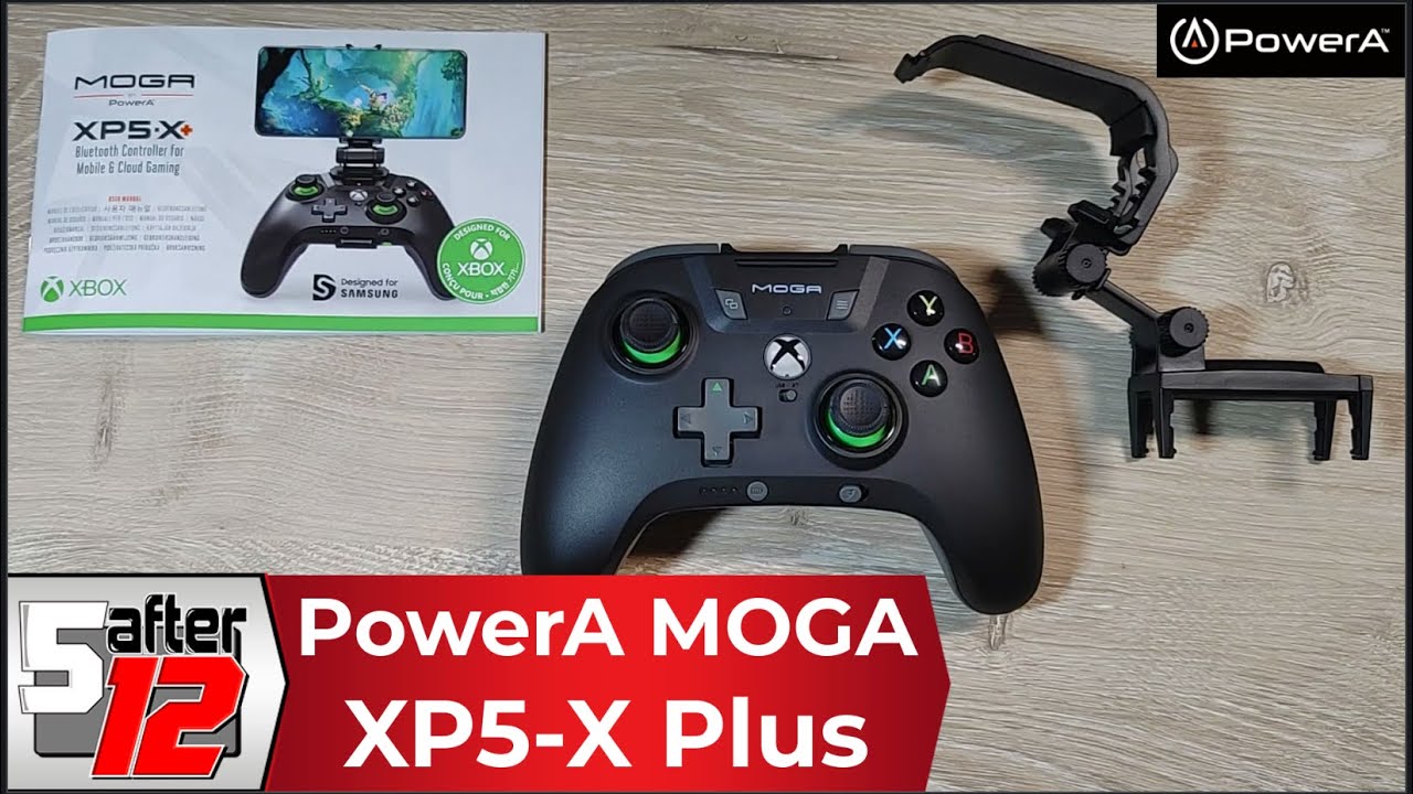 PowerA MOGA XP5-X Plus Bluetooth Controller for Mobile & Cloud Gaming -  YouTube